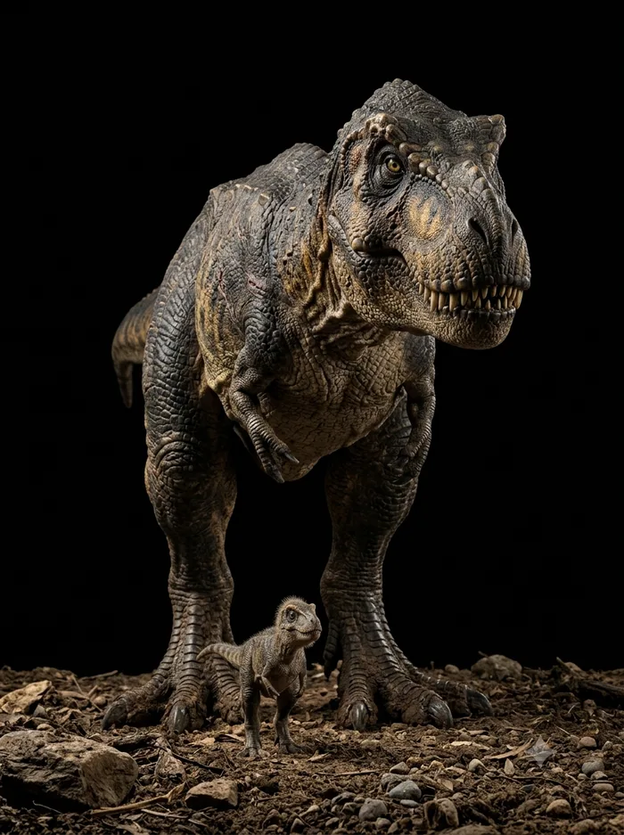 Tyrannosaurus life reconstruction